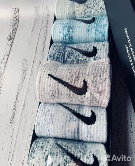 Носки Nike Tye-Dye в коробке