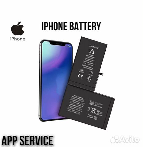 Акб Аккумулятор iPhone X/Max Батарея