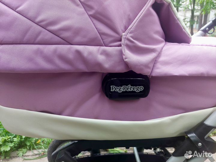 Коляска люлька peg perego culla auto