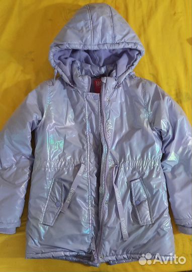 Куртка зимняя для девочки, рост140