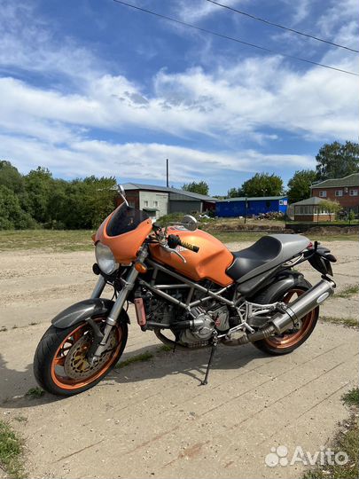 Ducati monster S4 redbro