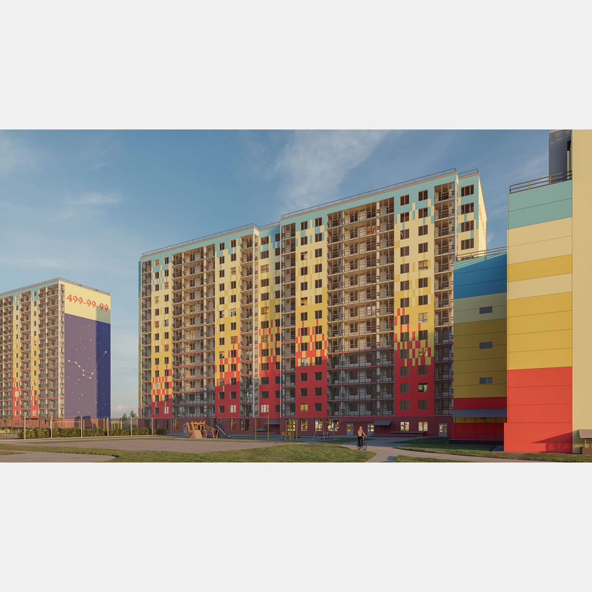 1-к. квартира, 42 м², 13/15 эт.