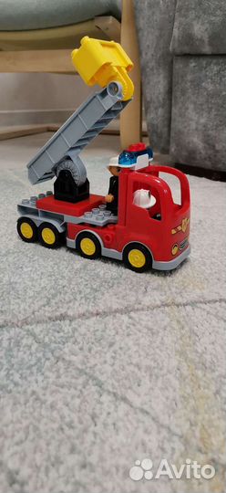 Пожарная машина lego duplo