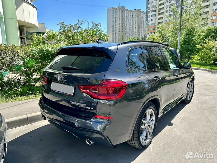 BMW X3 2.0 AT, 2019, 80 000 км