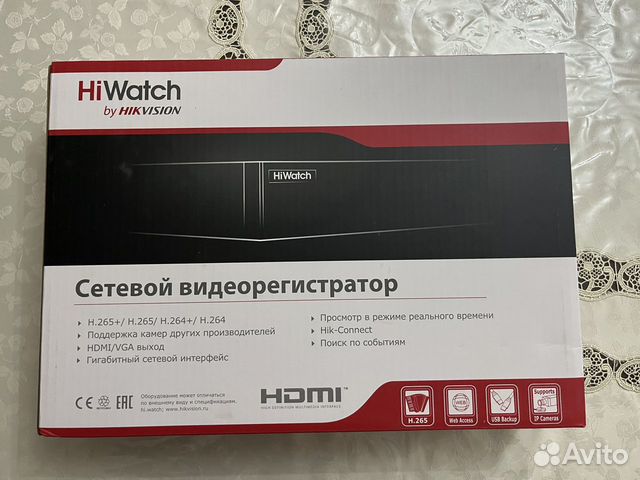 Видеорегистратор Hiwatch DS-N308 объявление продам