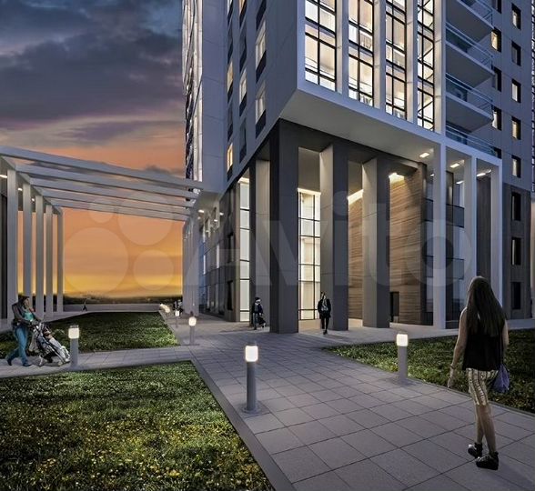 Квартира-студия, 32,6 м², 5/22 эт.