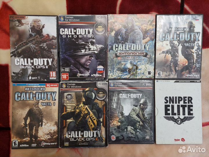 Компьютерные игры (диски для пк )