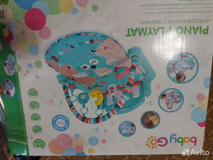 Детский музыкальный коврик