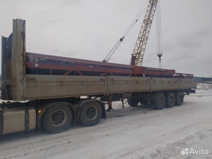 Полуприцеп бортовой Meusburger Новтрак SP-242, 1999