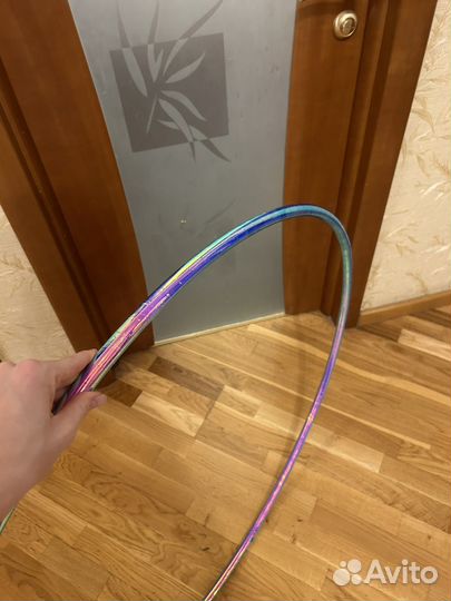 Обмотка обруча для художественной гимнастики
