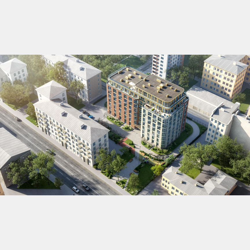 3-к. квартира, 142,2 м², 6/9 эт.