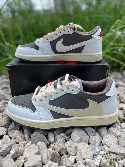 Кроссовки nike Air Jordan 1 Low Travis Scott