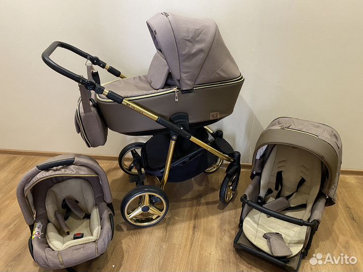 Коляска Adamex Reggio 3 в 1