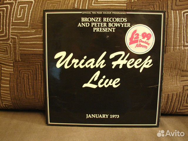 Uriah Heep – Uriah Heep Live - UK 1973