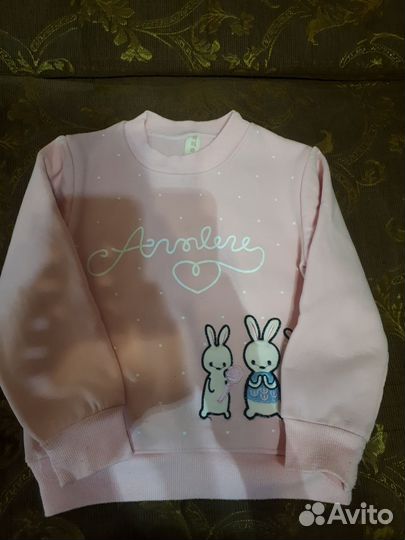 Кофта для девочки размер 110-116