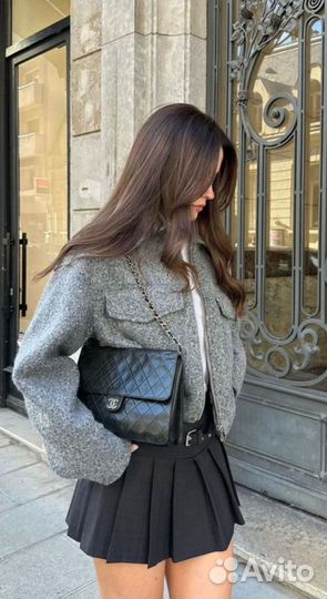 Бомбер букле zara