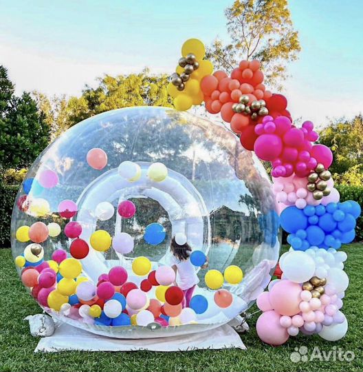 Аренда фотозоны воздушный дом (bubble house)