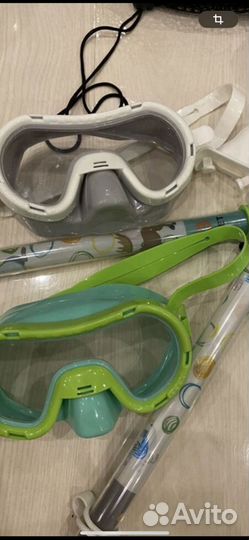 Маска для плавания детская