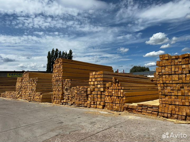 Пиломатериалы (доски, брус) в наличии с доставкой