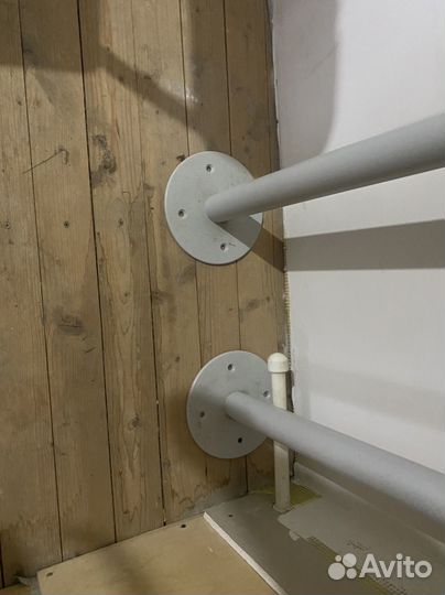 Скамья интерьерная, опорная, С мягким валиком