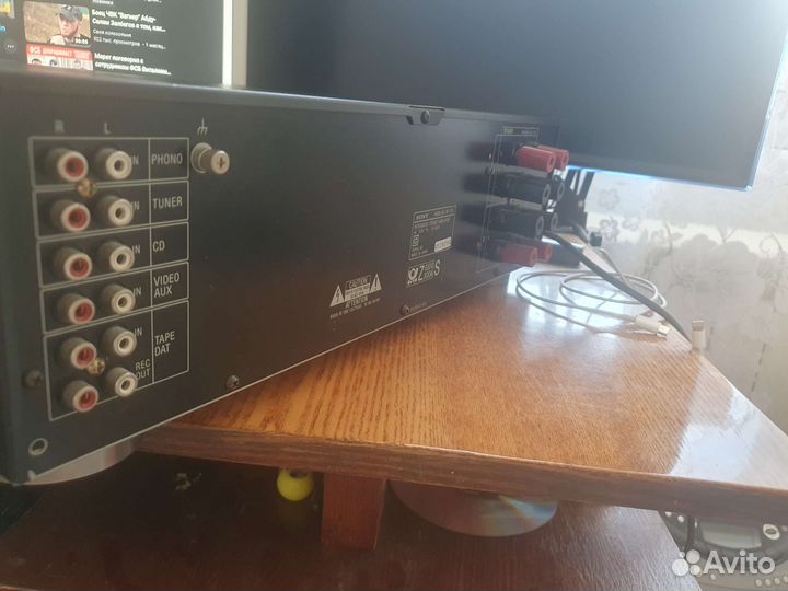 Усилитель sony ta f120