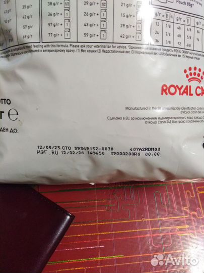 Корм для кошек royal canin renal