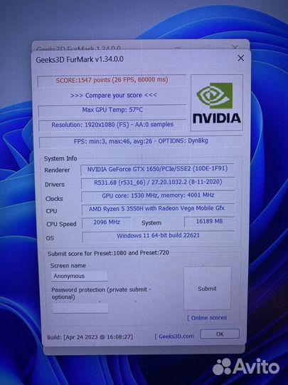 Asus fx505d игравой ноутбук