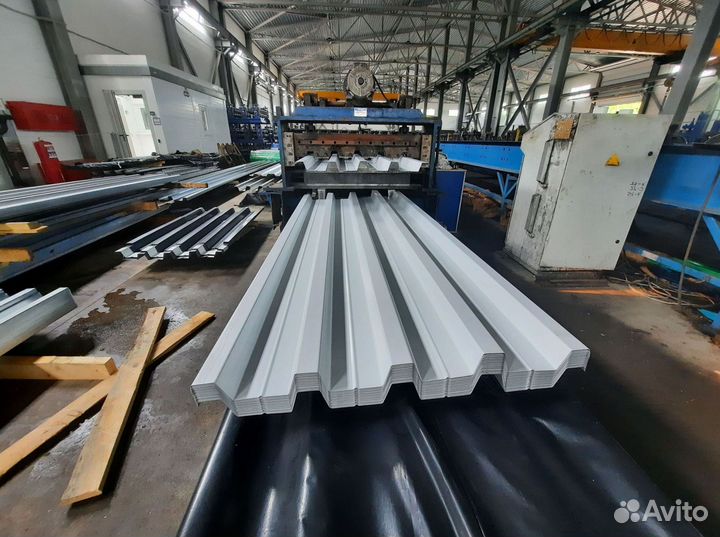 Профлист оцинкованный окрашенный С-8 0,4х1150