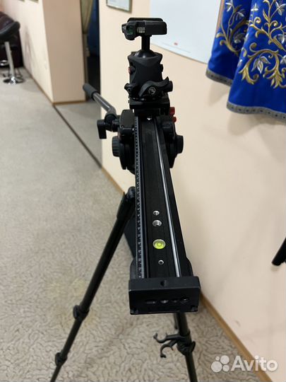 Слайдер konova 80см+Штатив 501HDV+сумка