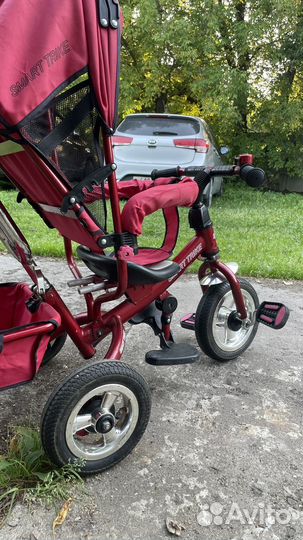 Велосипед smart trike с родительской ручкой