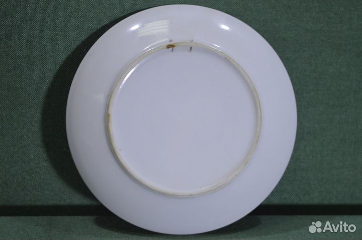 Тарелка настенная фарфоровая 