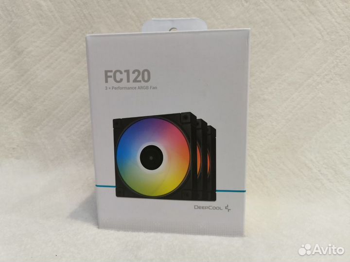 Вентиляторы для корпуса Deepcool fc120 3 in 1