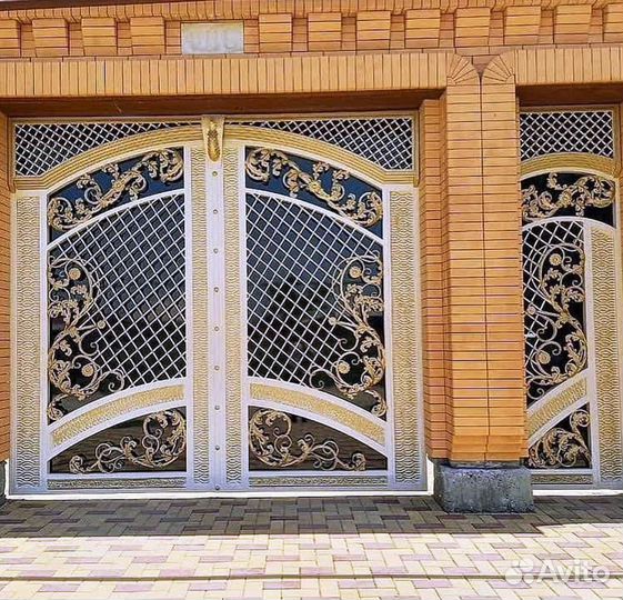 Кованные ворота