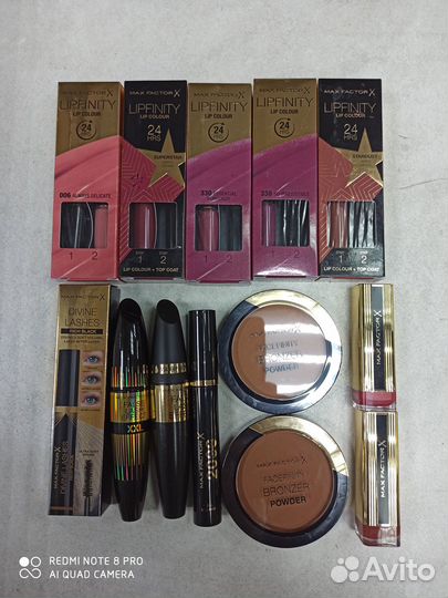 Весь Макс фактор Max factor пудра помада тональник