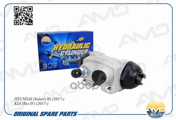 Цилиндр торм. задн. Hyundai Solaris 1.4-1.6 10