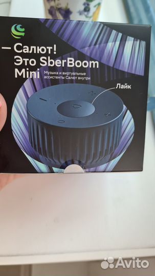 Умная колонка сбер бум мини