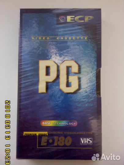 Видеокассета ESP и raks, VHS для старых видеокамер
