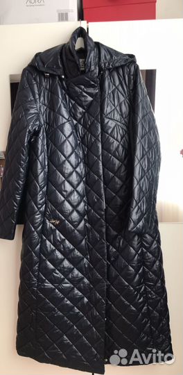 Пальто демисезонное стеганое 50-52