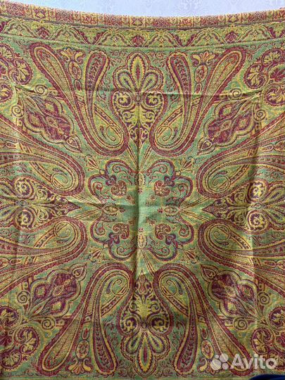 Платок шаль шерсть Павлопасалские платки