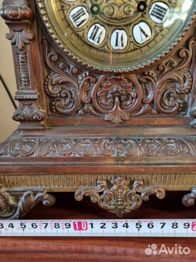 Часы каминные с боем,19 в. Мастер 