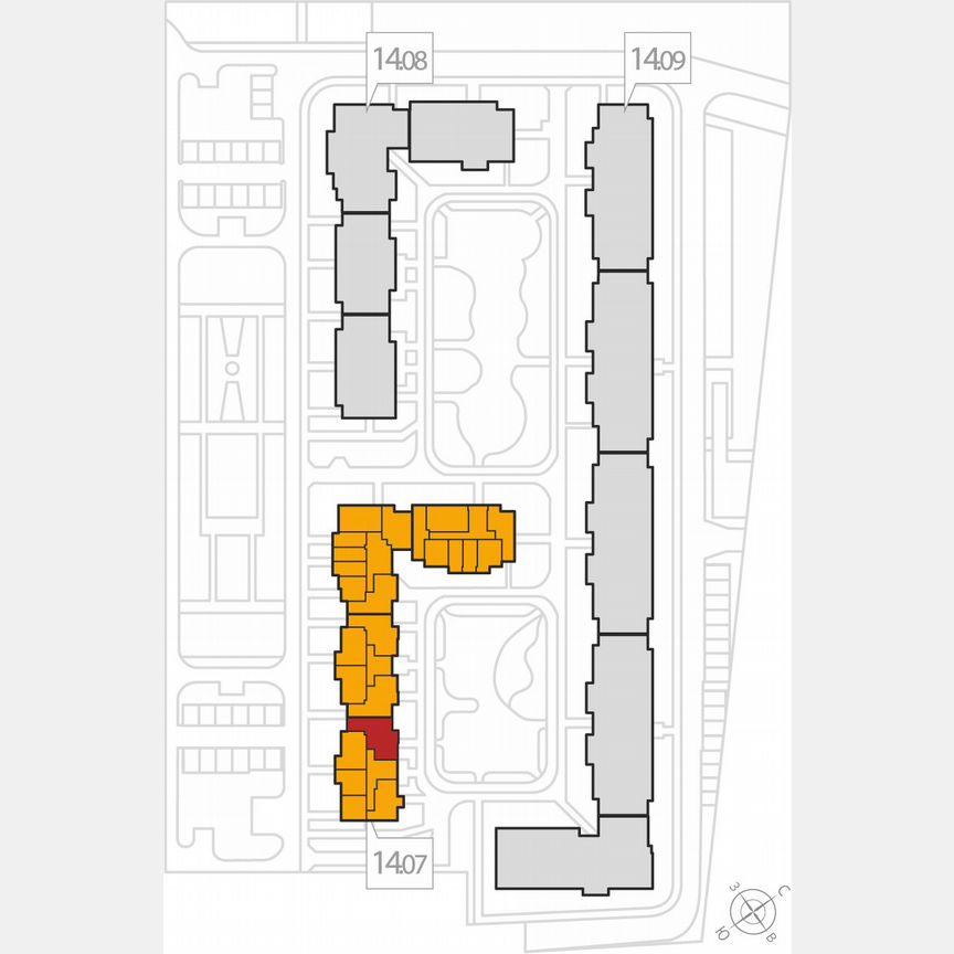 3-к. квартира, 83,5 м², 8/8 эт.