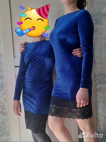 44 46 новые платья бархат