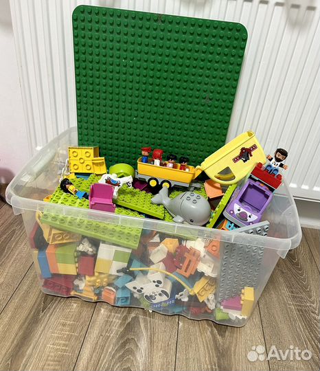 Lego duplo ферма карусель поезд море и др