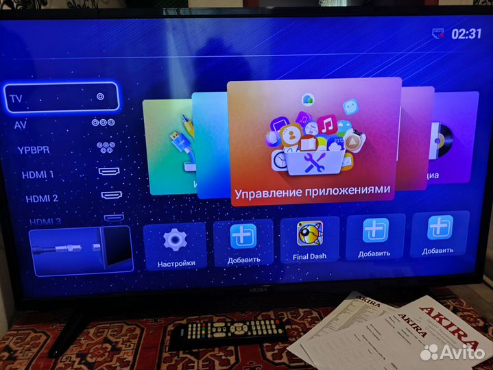 Телевизор SMART tv с вайфаем