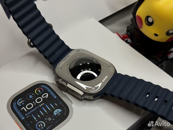 Apple Watch Ultra 2 49mm ocean band blue