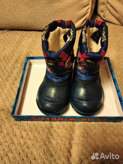 Детские резиновые сапожки