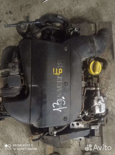 Двигатель Рено Канго 1,9 TDI с00-05 г F9Q