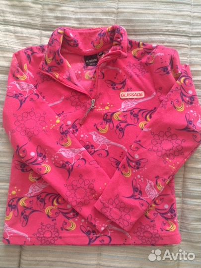 Флисовая кофта термо Glissade р-р 134