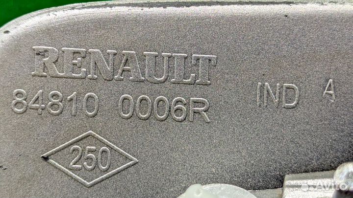 Накладка подсветки номера 84810 0006R Renault Grand Scenic 3 1.5 Дизель