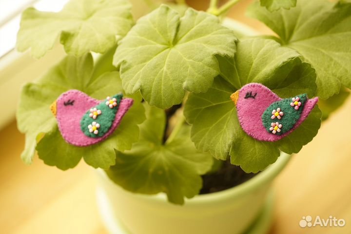 Брошь ручная работа